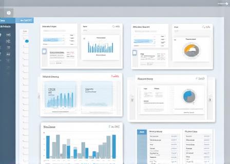 Example of a professional, clean dashboard with semantic color usage